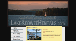 Desktop Screenshot of lakekeoweerentals.com